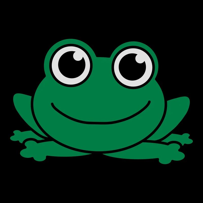 Mignon petit bébé grenouille