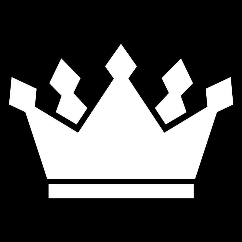 Icône de symbole de couronne
