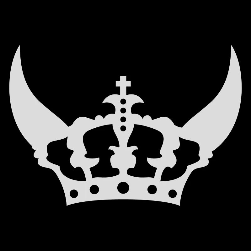 Crown Horns Religion Devil