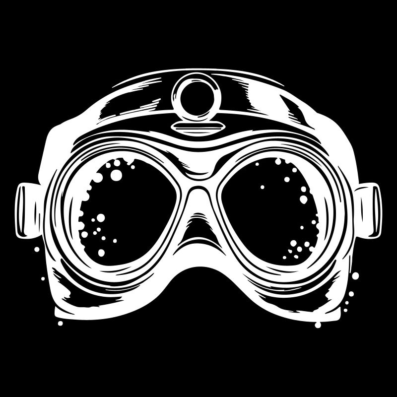 Symboles de plongée Goggles