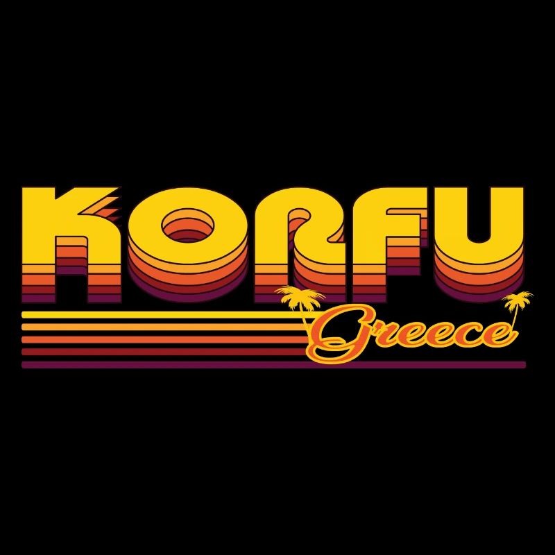 Corfu: Mediterranean retro design