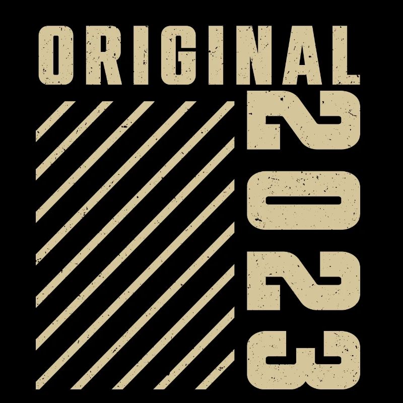 Original 2023 Authentic 2023 Vintage Bursdag