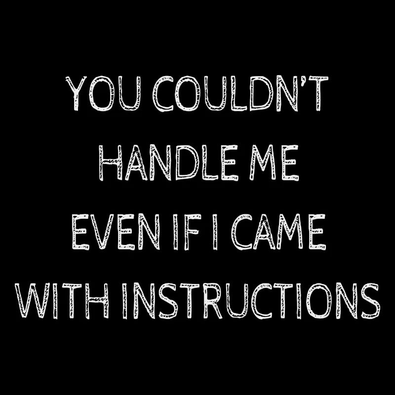You Couldnt Handle Me Even If I Came Instructions