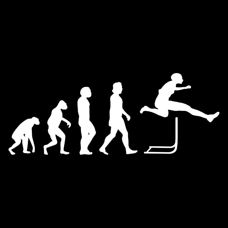 Hurdling Athletics Gift Hurdler