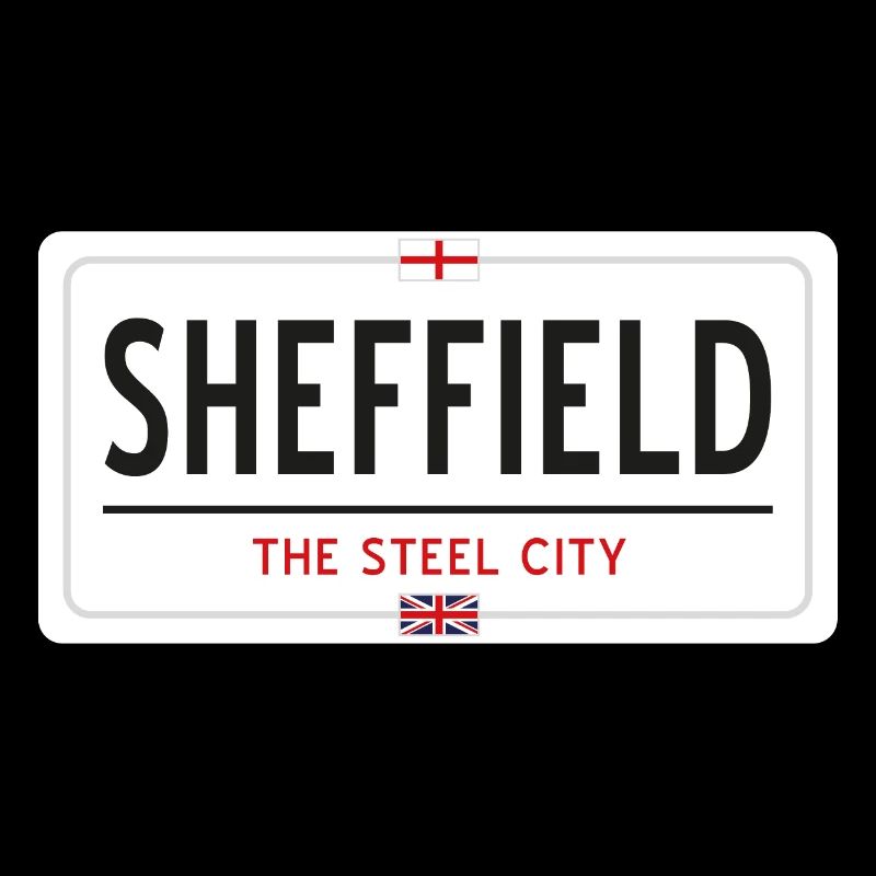 Ortsschild Sheffield