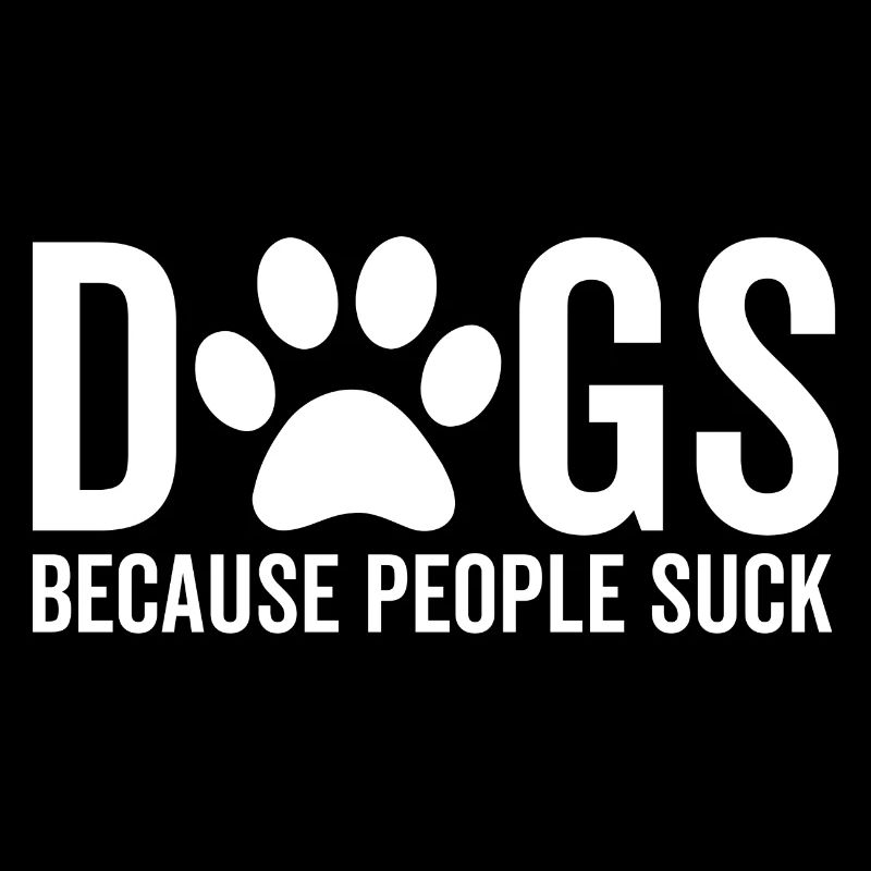 Chiens parce que les gens sont nuls