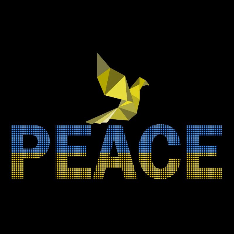 Peace Dove Dot Design