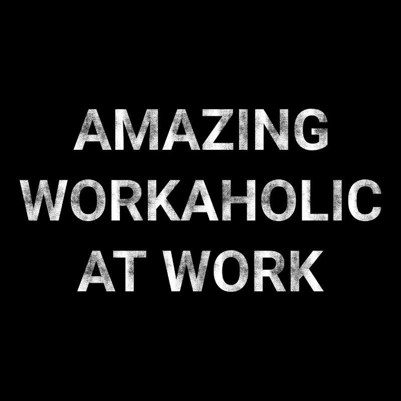 Amazing Workaholic At Work