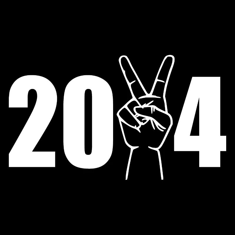 2024 Hand with victory sign