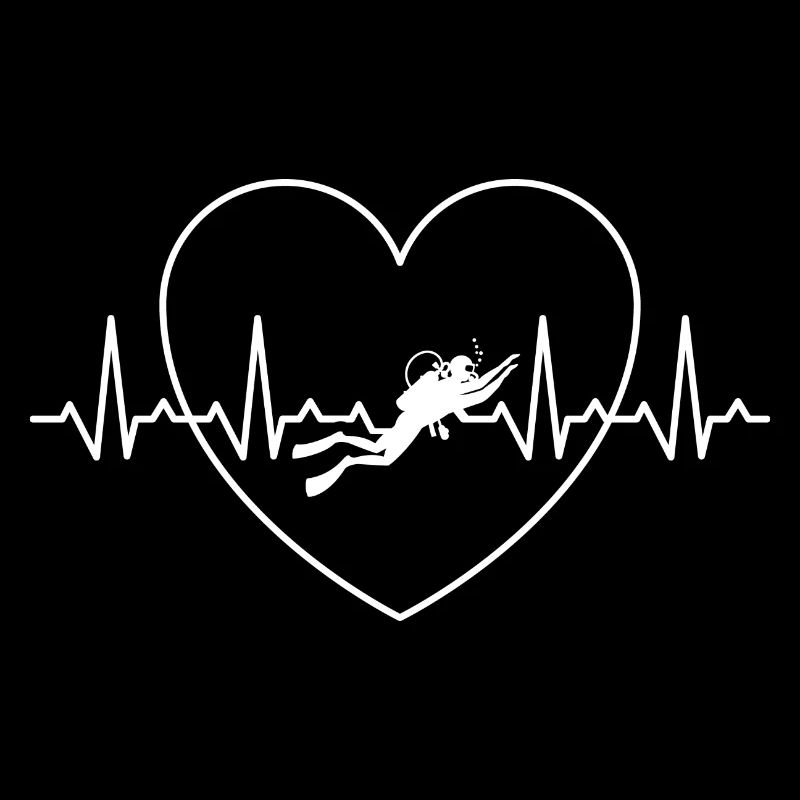 Masque de plongée Heartbeat