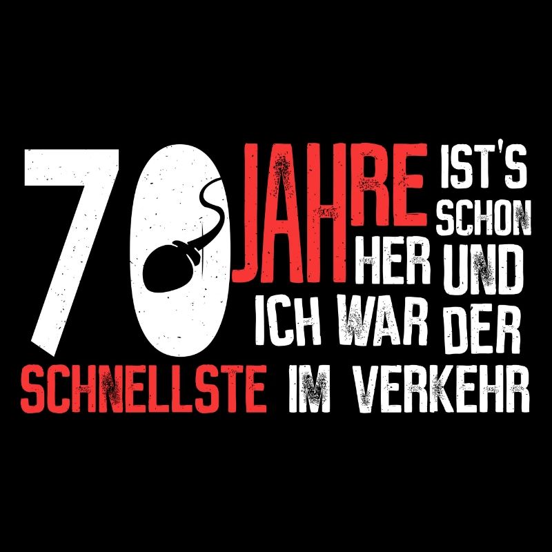 70. Geburtstag - der schnellste