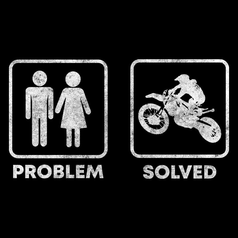 Problem? Lustig Schwarzer Humor Mir Egal