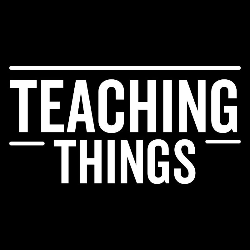Teaching Things