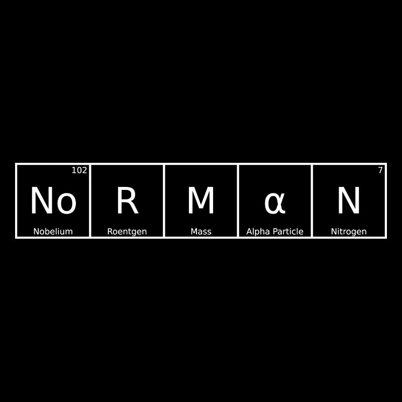 Norman Name First Name Chemistry Periodic Table Elements