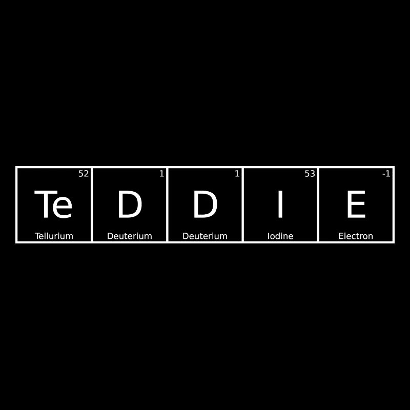 Teddie Nom Prénom Chimie Éléments du tableau périodique