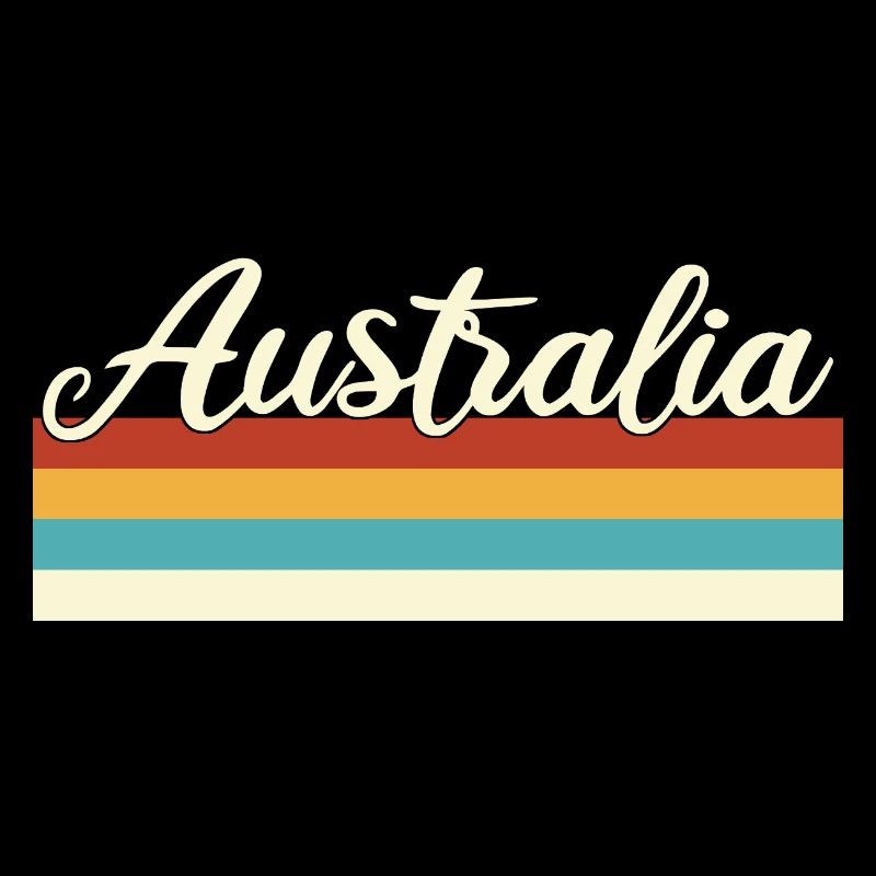 Australia - Retro - Vintage - Aussie - Down Under