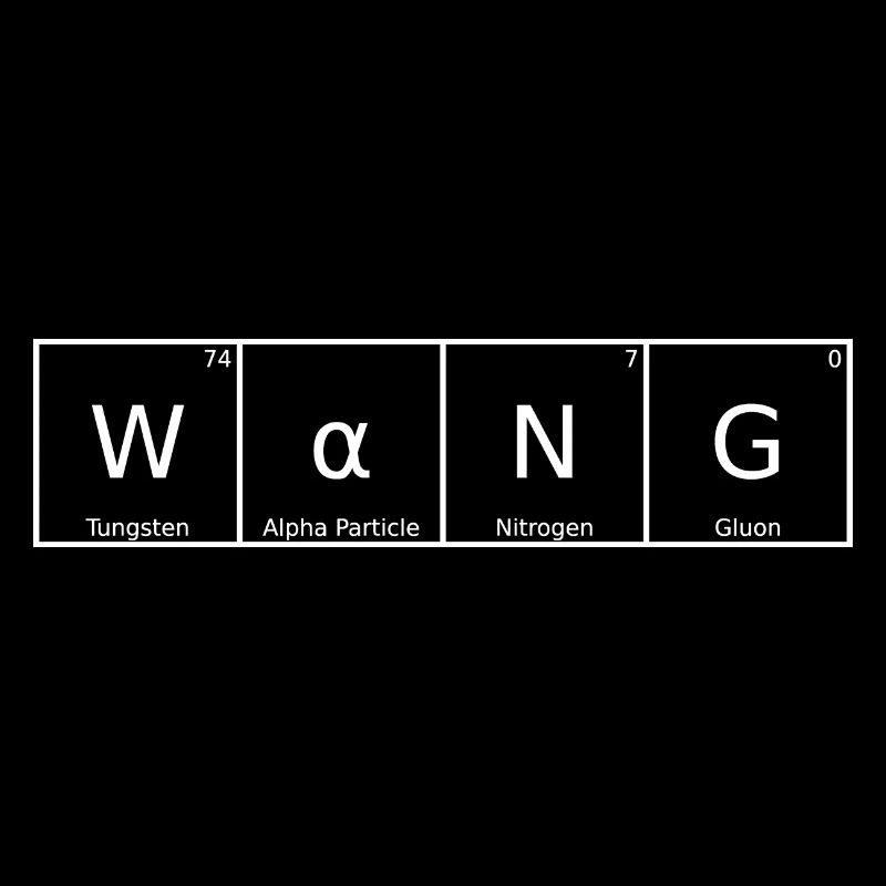 Wang Surname First Name Chemistry Periodic Table Elements