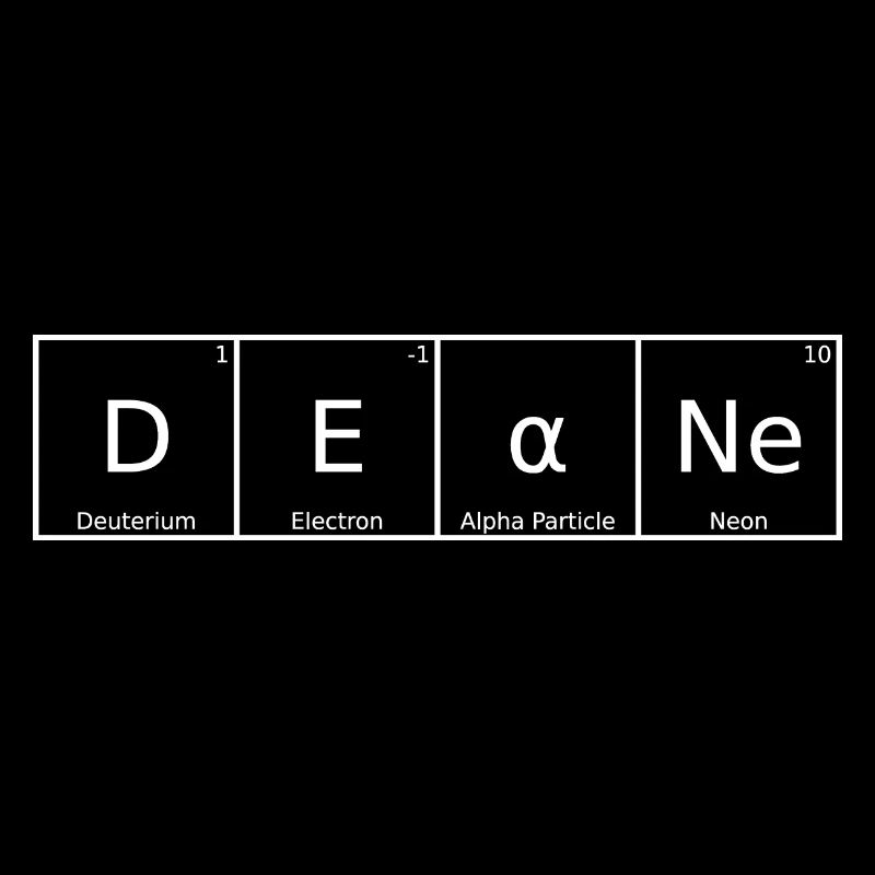 Deane Surname First name Chemistry Periodic Table Elements