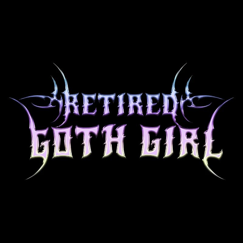 Retired Goth Girl! Gothic Emo Mädchen