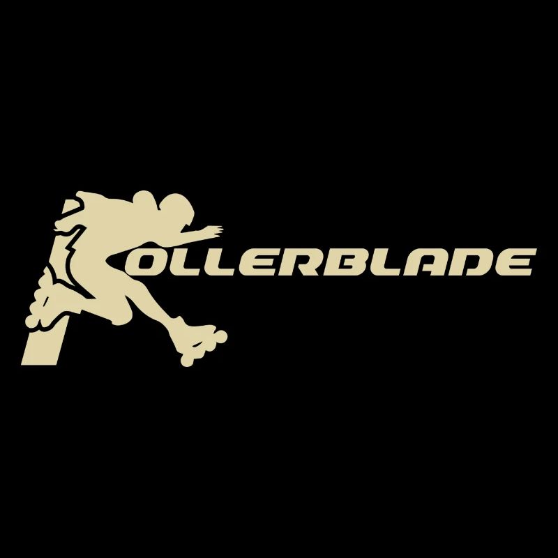 Lumière silhouette de roller