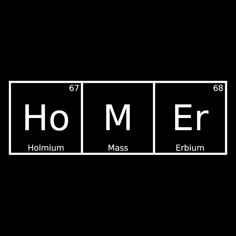 Homer Name First Name Chemistry Periodic Table Elements