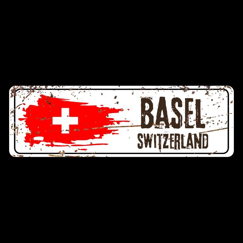 Basel Switzerland Flag
