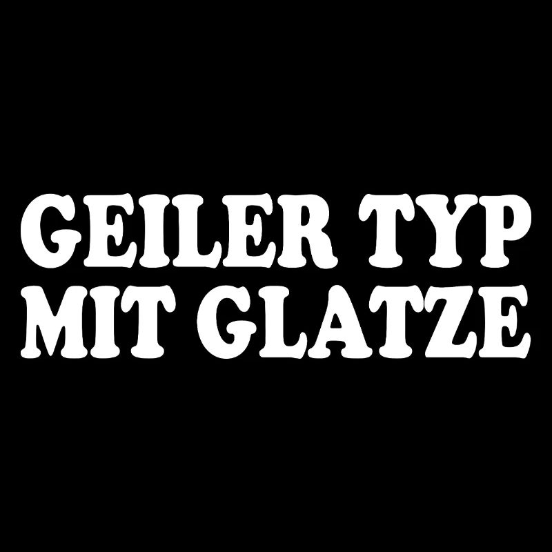 geiler typ mit glatze