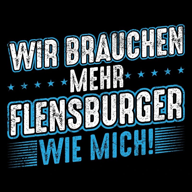 Flensburg Flensburger Männer Spruch Geschenk