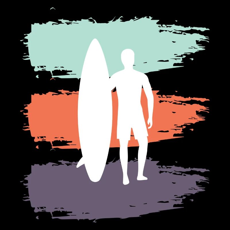 Skateboard SUP Surfen