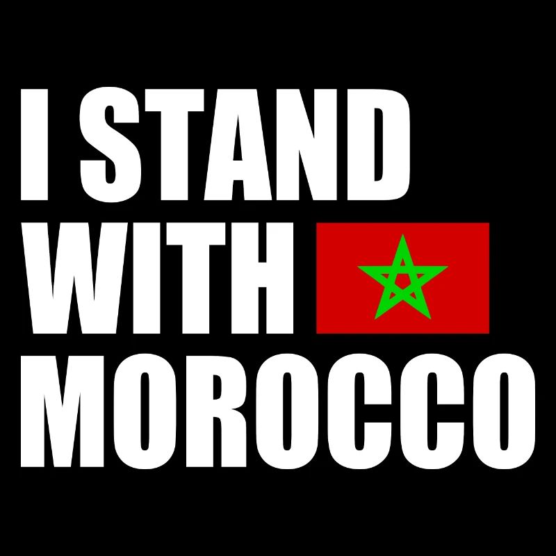 I stand with morocco maroc