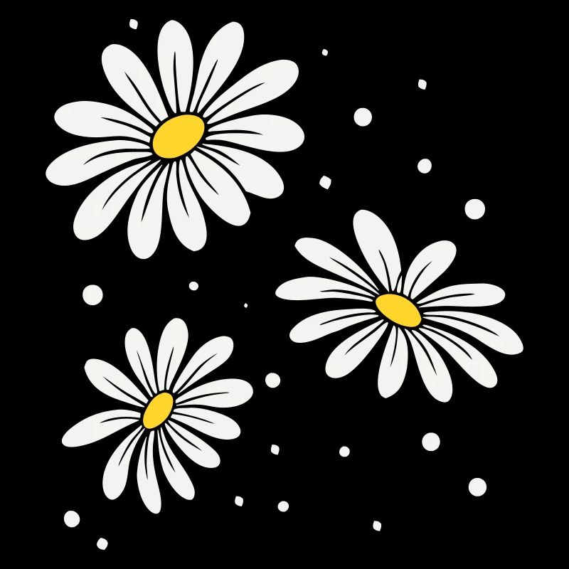 Gänseblümchen Punkte