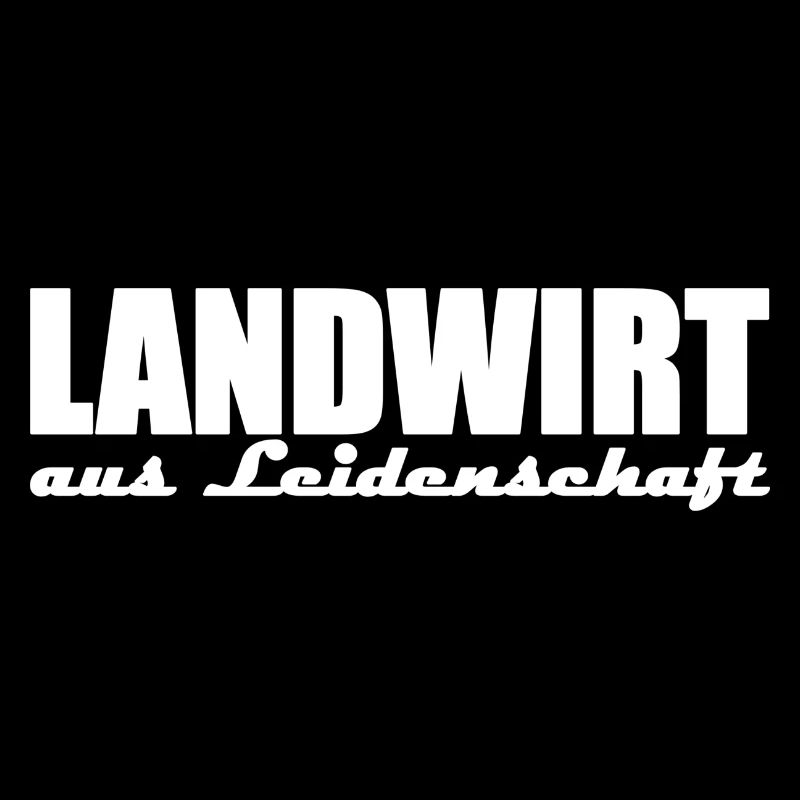 Landwirt aus Leidenschaft