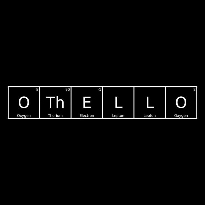 Othello Name First Name Chemistry Periodic Table Element