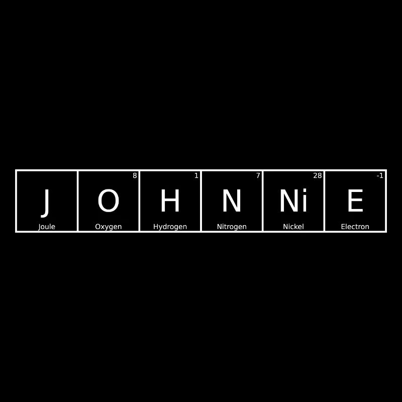 Johnnie Name First Name Chemistry Periodic Table Element