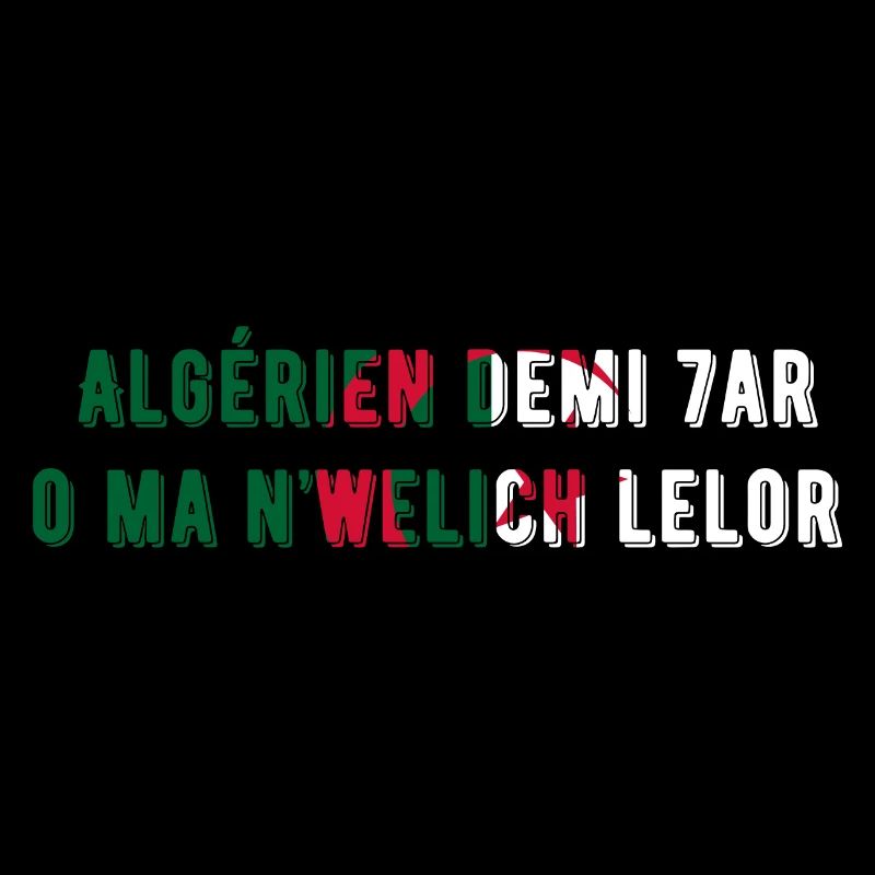 Algerisch Demi Har O Manwelich Lelor-Geschenk Algerien