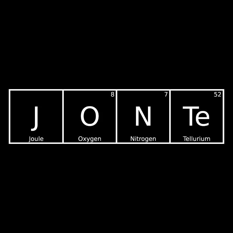 Jonte Name First Name Chemistry Periodic Table Elements