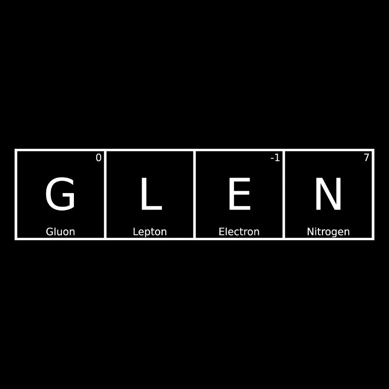 Glen Nom Prénom Chimie Éléments du tableau périodique