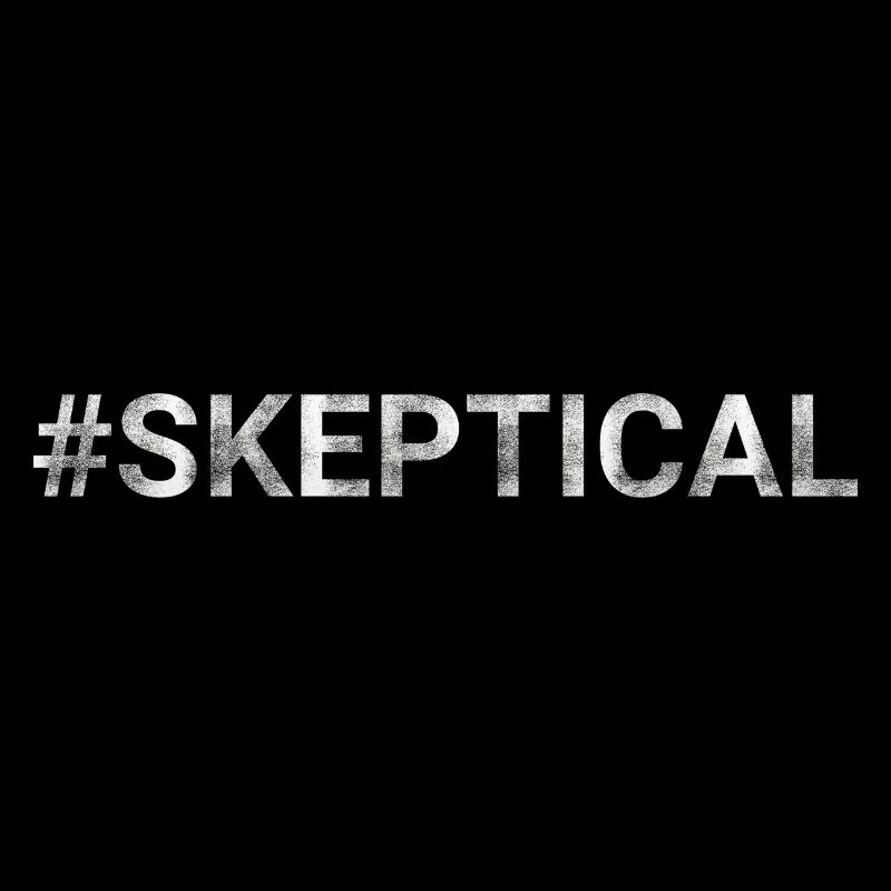 Skeptical hashtag