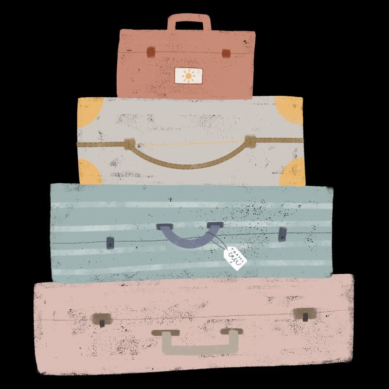 Globetrotter's suitcase