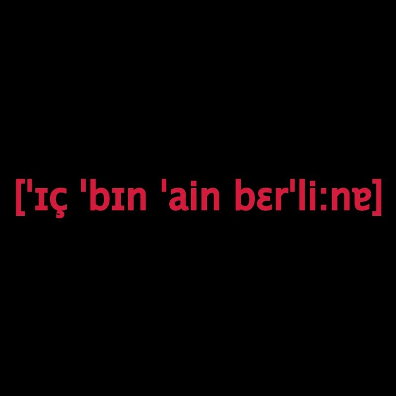 ich bin ein Berliner Lautschrift