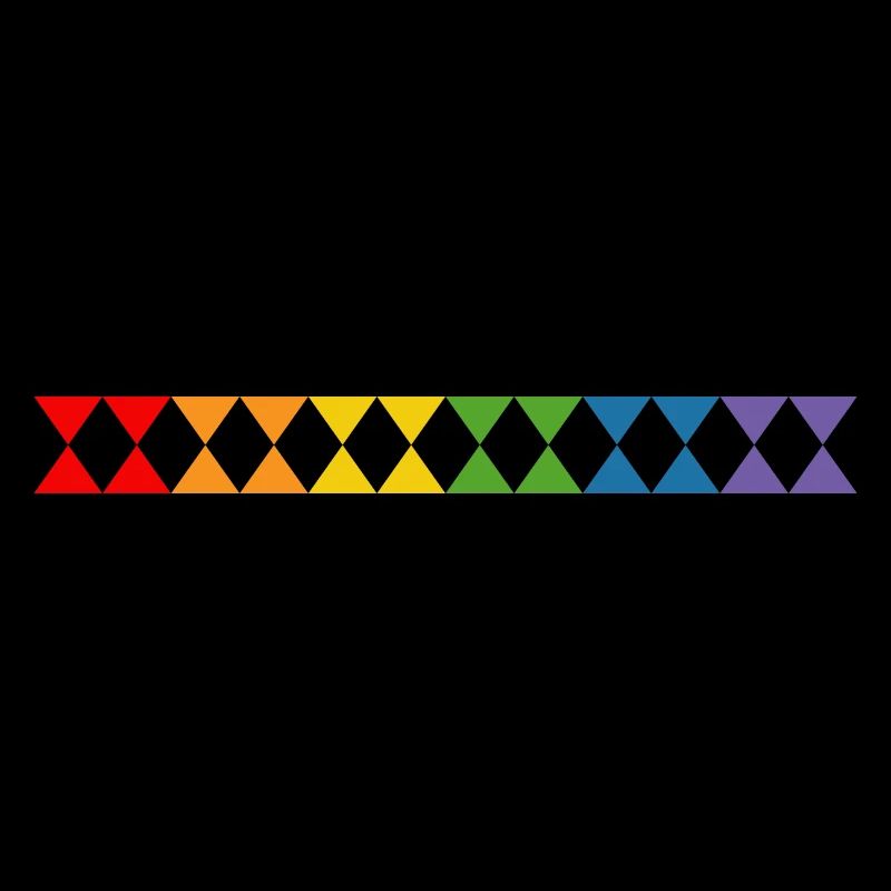 Rainbow triangles