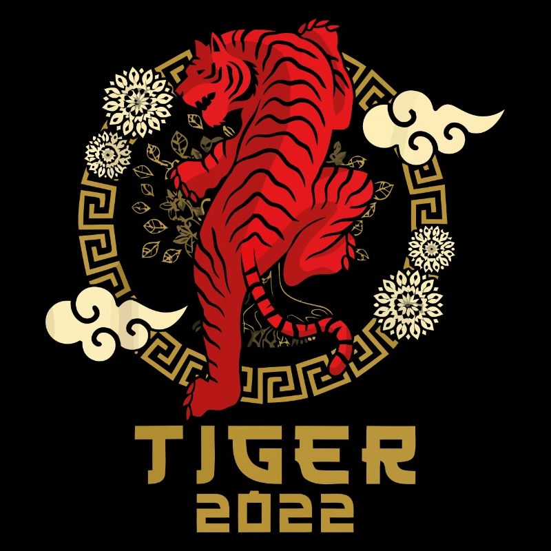 Frohes Chinesisches Neujahr 2022 - Sternzeichen