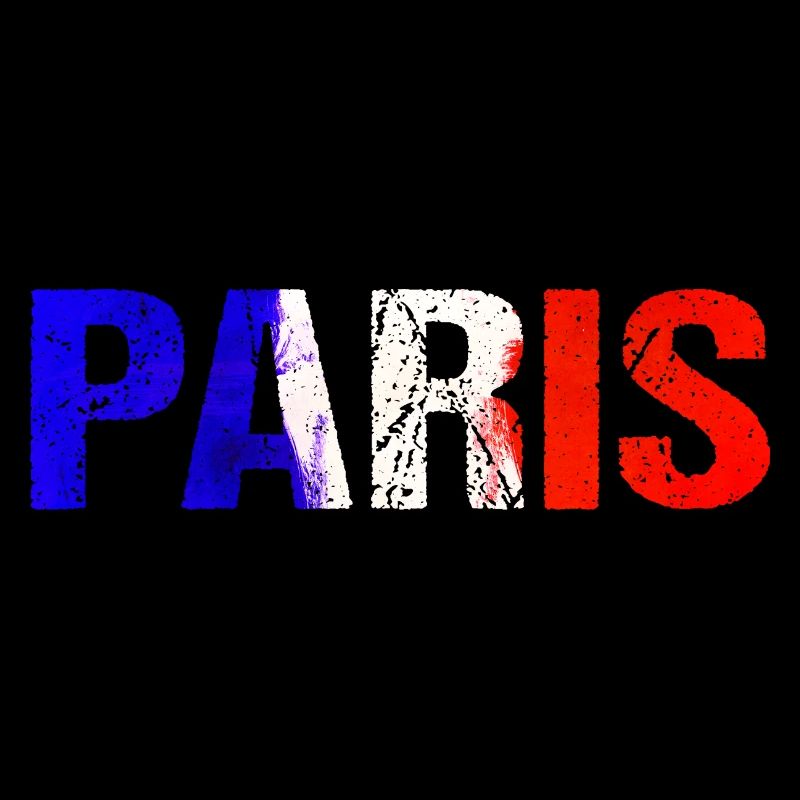 Paris Frankreich Flagge