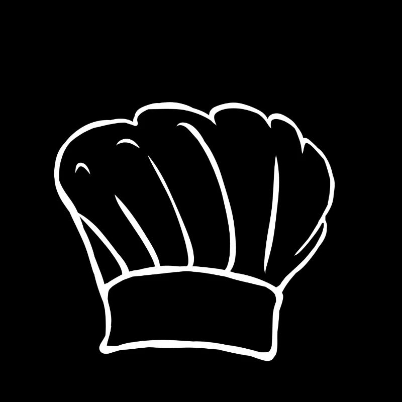 Chef's hat head chef star chef hobby chef cook