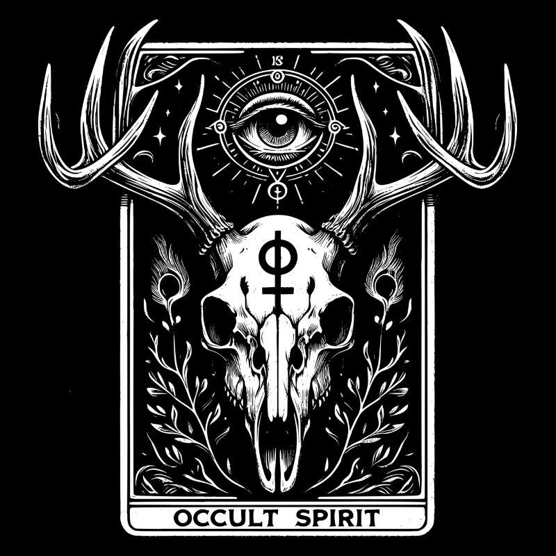 Deer Skull 2 Okkulter Geist