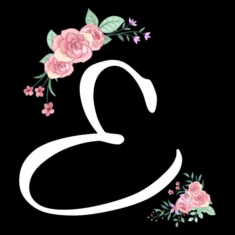 Letter and flowers