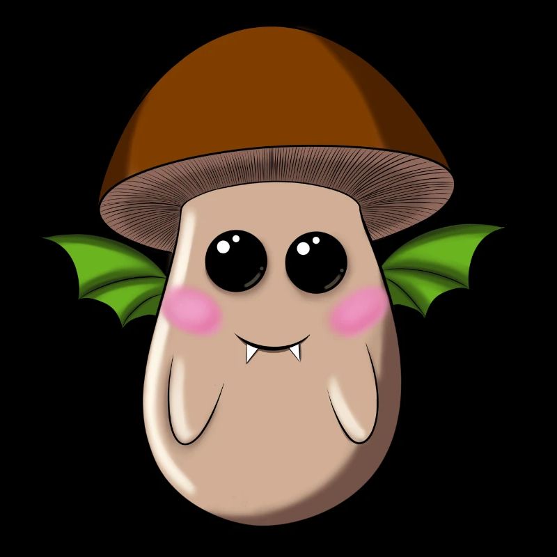 Browncap mushroom bat