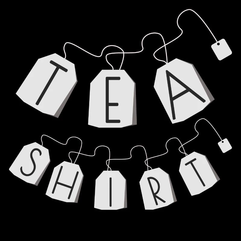 Tea Shirt - Weiß/White - Schnur/String