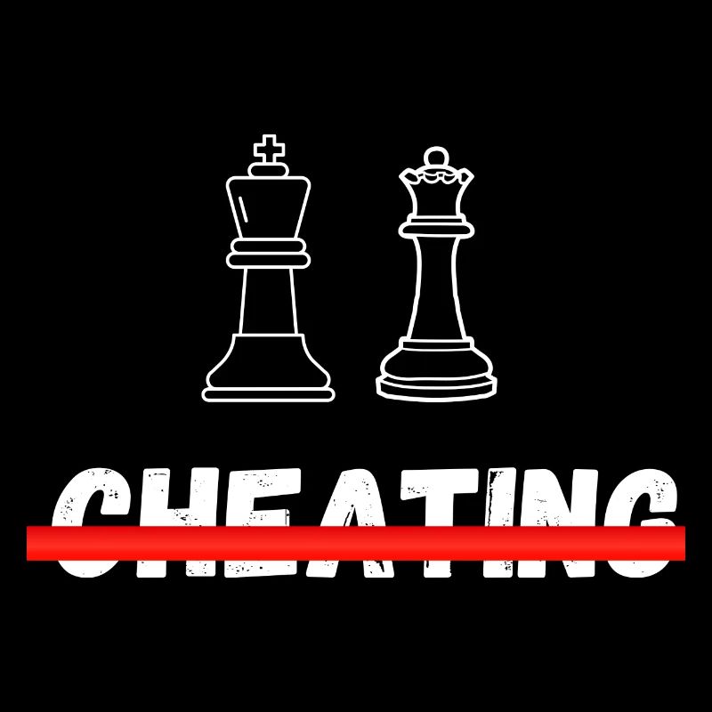Schach Trend Chess Cheating Meme Queens Gambit