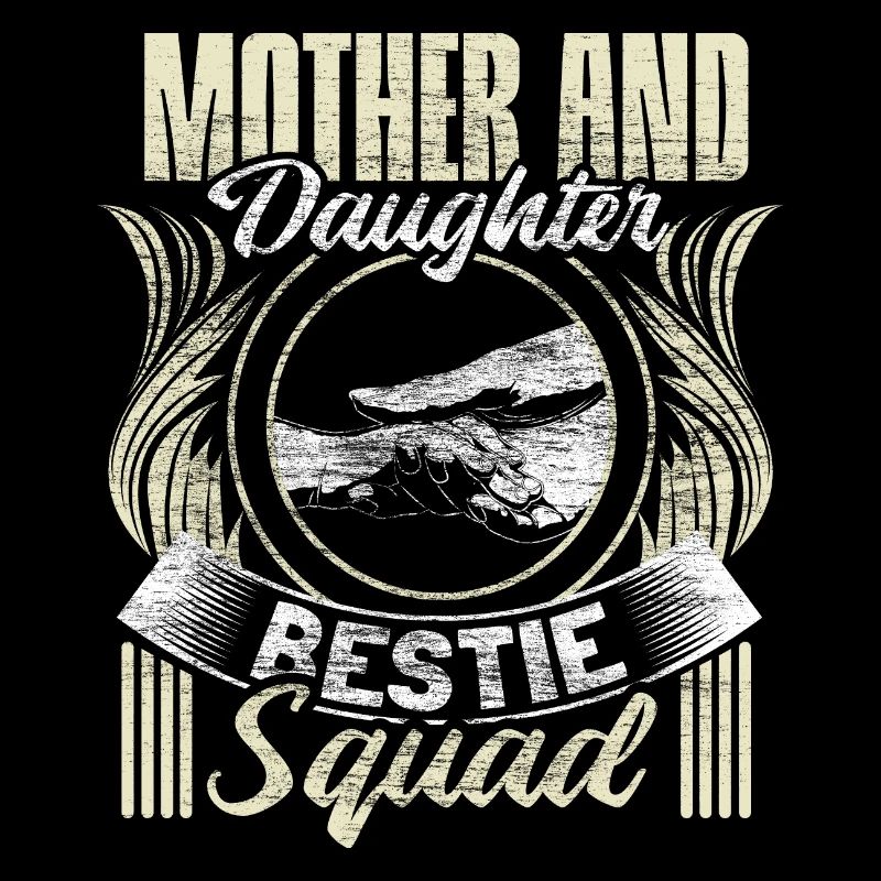 Mutter und Tochter Kindertag Eltern Geschenkidee